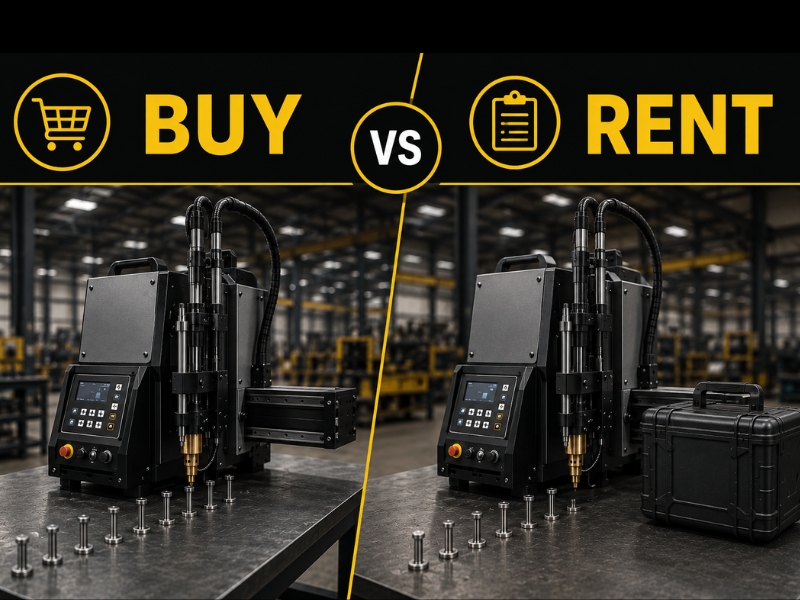 Buy vs. Rent Automatic stud welding machine