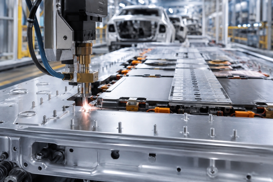 CD Stud Welding in EV and Automotive Manufacturing: Why Battery Enclosures Demand Precision Fastening