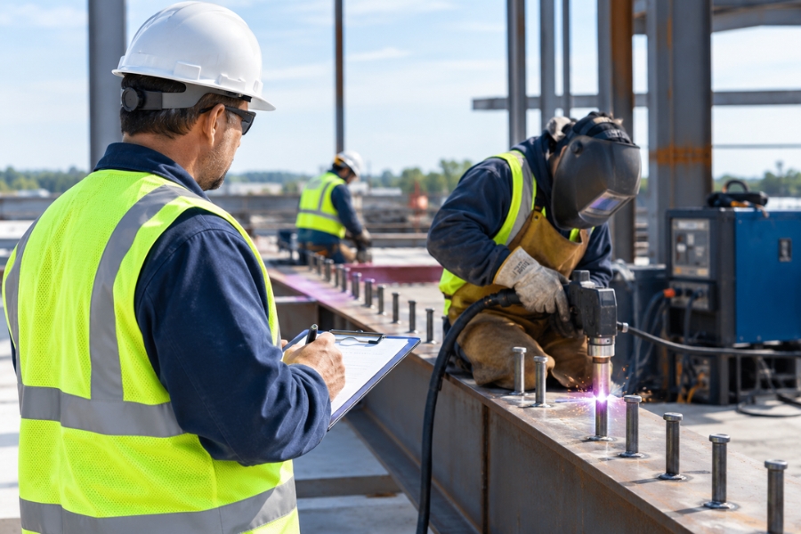 Supervisor Responsibilities on Stud Welding Job Sites