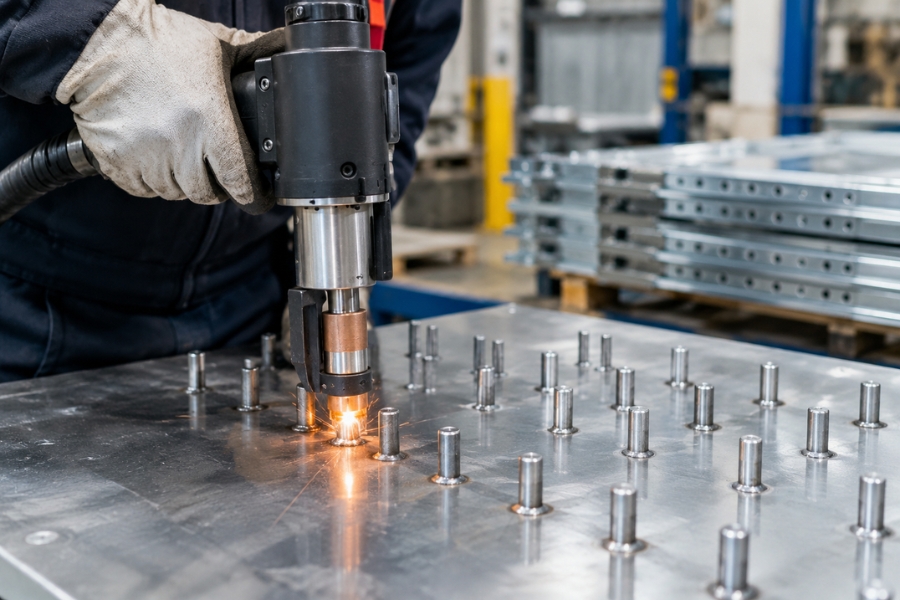 Stud Welding HVAC: CD and Drawn Arc Processes for Sheet Metal at Scale